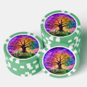 生命の木の森 ポーカーチップ (積み重ね)