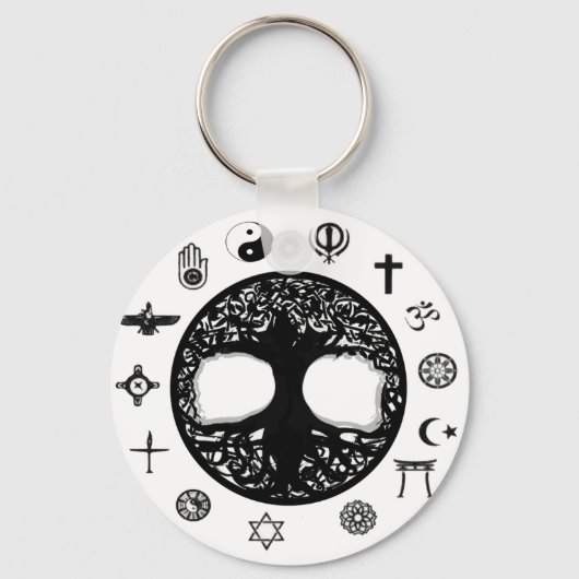 生命の木の統一 キーホルダー (正面)