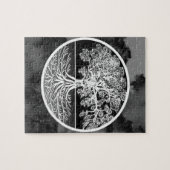 生命の木の落ち着き ジグソーパズル (横)