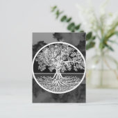 生命の木の落ち着き ポストカード (スタンド正面)