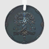 生命の木の輝き魂の宝石 オーナメント (裏面)