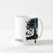 生命の木の輝き魂の宝石 コーヒーマグカップ (正面右)