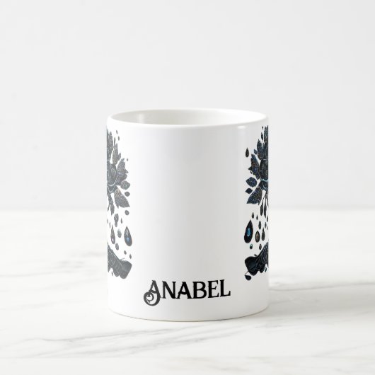 生命の木の輝き魂の宝石 コーヒーマグカップ (中央)