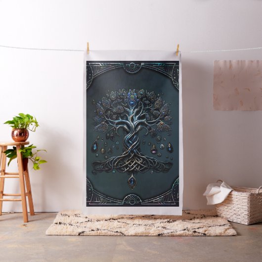 生命の木の輝き魂の宝石 ファブリック (インサイチュ)