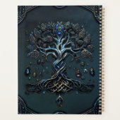 生命の木の輝き魂の宝石 プランナー手帳 (裏面)