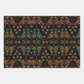 生命の木は力強く古代の象徴である ラッピングペーパーシート (正面2)