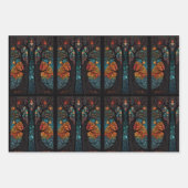 生命の木は強力で古代の宗教である ラッピングペーパーシート (正面3)