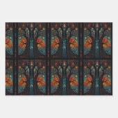 生命の木は強力で古代の宗教である ラッピングペーパーシート (正面)