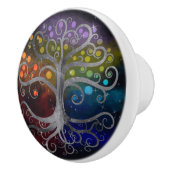 生命の木シルバースワール セラミックノブ (右)