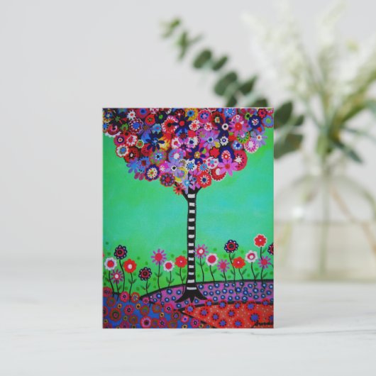 生命の木バルミツワー招待状 招待状 (スタンド正面)