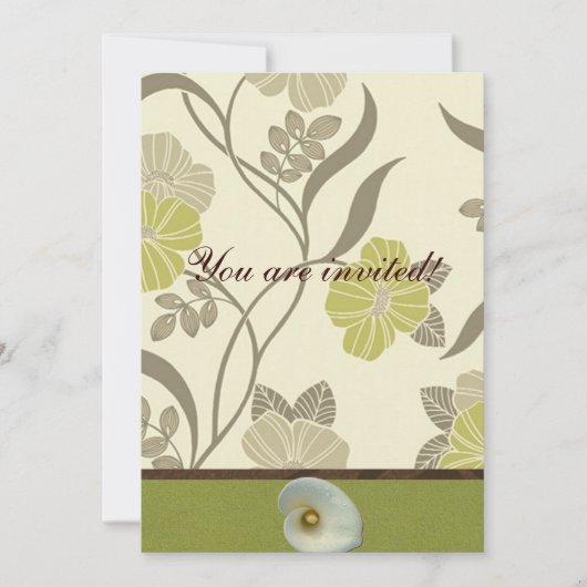 生命の木バーバルミツワー 招待状 (正面)