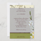 生命の木バーバルミツワー 招待状 (裏面)