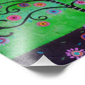 生命の木絵画の フォトプリント            (角)