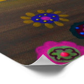 生命の木絵画の ポスター (角)