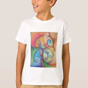 生命の木絵画の Tシャツ