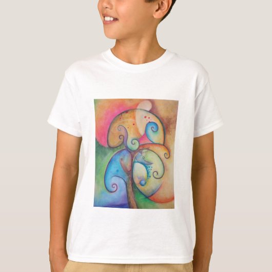 生命の木絵画の Tシャツ (正面)