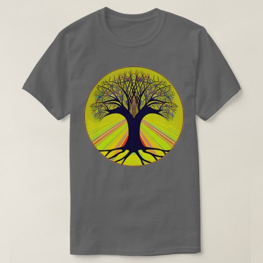 生命の木1 Tシャツ (デザイン正面)