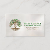 生命の木2重ヘリックスDNA機能薬 名刺 (正面)