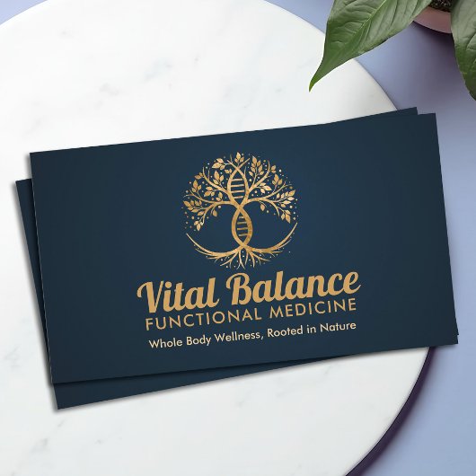 生命の木2重ヘリックスDNA機能薬 名刺