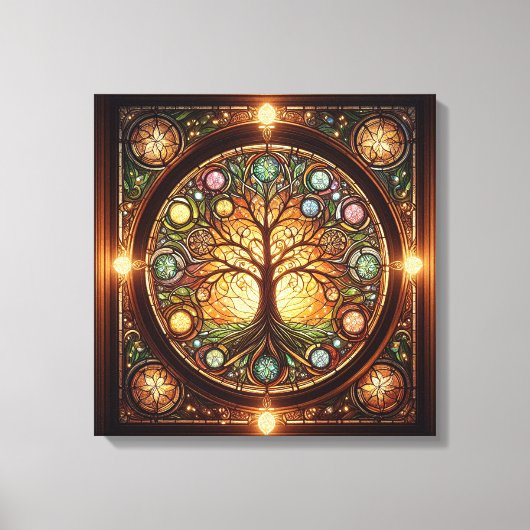 生命の木2 キャンバスプリント (正面)