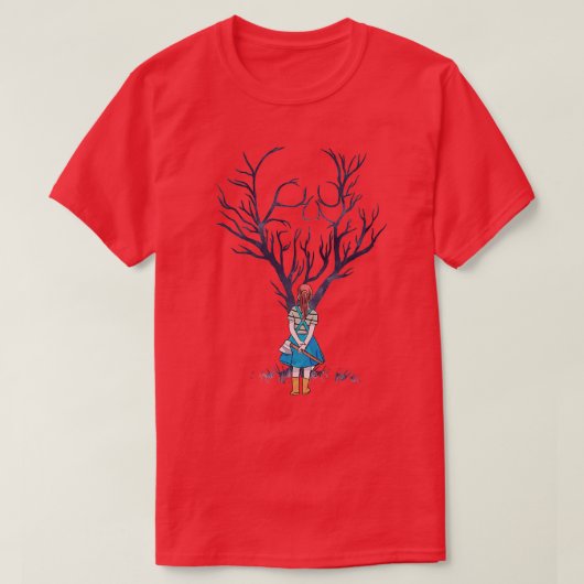 生命の木4 Tシャツ (デザイン正面)
