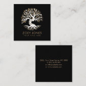 生命の木-イグドラシル スクエア名刺 (正面/裏面)