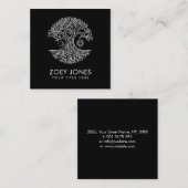 生命の木-イグドラシル スクエア名刺 (正面/裏面)