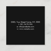 生命の木-イグドラシル スクエア名刺 (裏面)