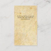 生命の木 エンクロージャーカード (裏面)