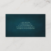 生命の木 – カラフルらせん枝 名刺 (裏面)