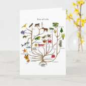 生命の木 カード (黄色い花)