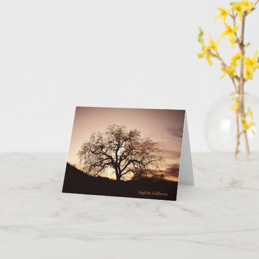 生命の木… カード (黄色い花)