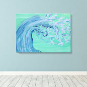 生命の木 キャンバスプリント (インサイチュ (ウッドフロア))