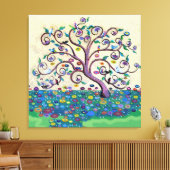 生命の木 キャンバスプリント (インサイチュ (リビング))