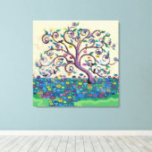 生命の木 キャンバスプリント (インサイチュ (ウッドフロア))