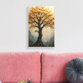 生命の木 キャンバスプリント (インサイチュ (リビング))