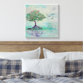 生命の木 キャンバスプリント (インサイチュ (寝室))
