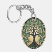 生命の木 キーホルダー (正面左)