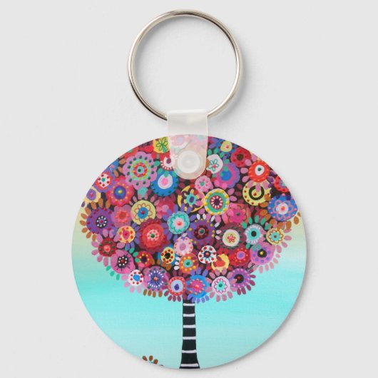生命の木 キーホルダー (正面)