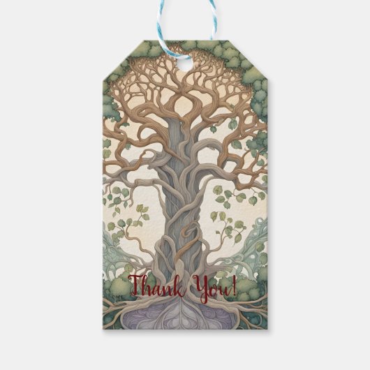 生命の木 ギフトタグ (正面)