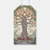 生命の木 ギフトタグ (裏面)