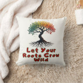 生命の木 クッション (ブランケット)