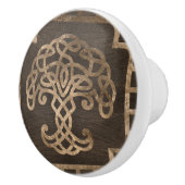 生命の木-ケルトのイグドラシル セラミックノブ (右)