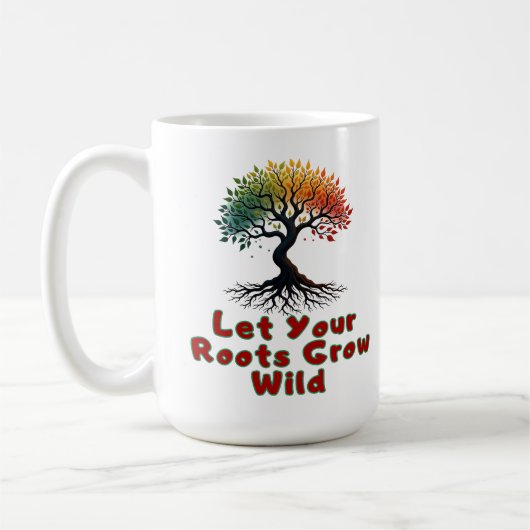 生命の木 コーヒーマグカップ (左)