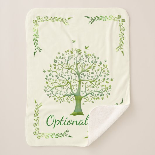 生命の木 シェルパブランケット (正面)