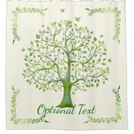 生命の木 シャワーカーテン