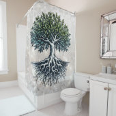 生命の木 シャワーカーテン (インサイチュ)