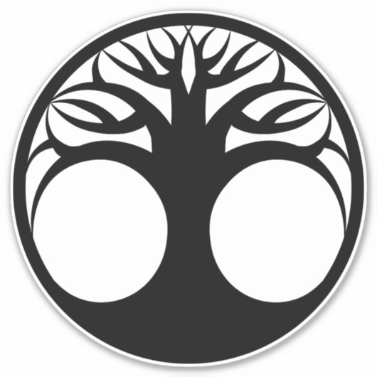 生命の木 シール (正面)