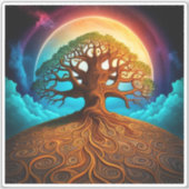 生命の木 シール (正面)