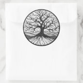 生命の木 ステッカー (バッグ)